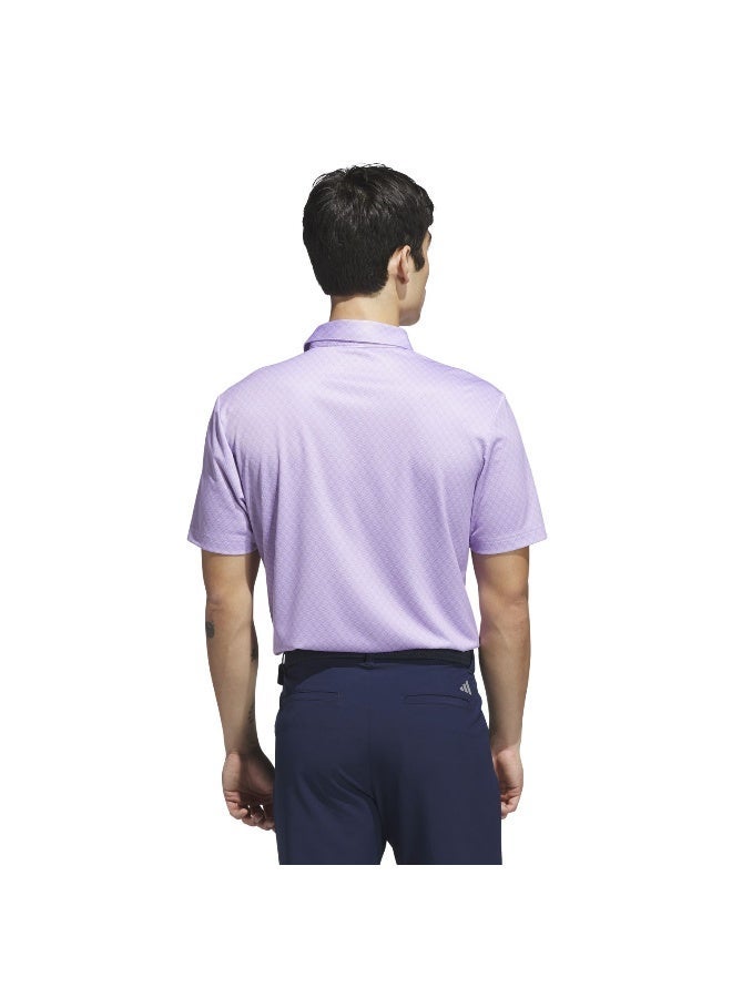 Adidas Core Prt Polo Purple Polo Shirt (Short Sleeve) Polo Shirts For Men - Image 3